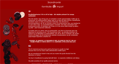 Desktop Screenshot of kemikalieimport.dk